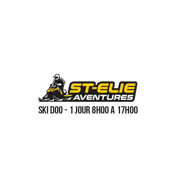 Ski Doo - 1 jour 8H00 a 17H00